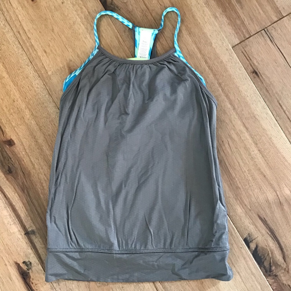 Ivivva by Lululemon gray tank girls 10